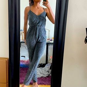 Fun sparkly jumpsuit! Good for a night out! Practically new!